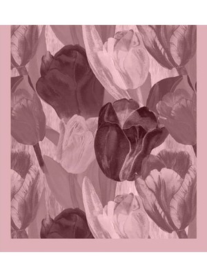 Şehr-i Şal Şehri Şal Bambu Kraş Şal 6198 Pembe