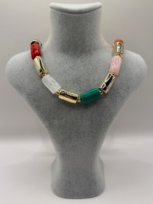 Net.Accessories Renkliboncuk Kolye