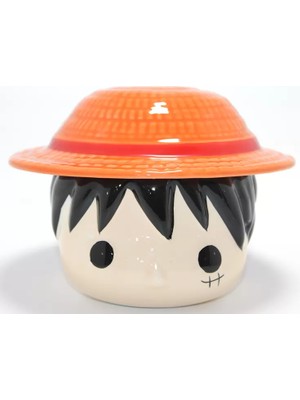 MiraLive 3D Kapaklı One Piece Luffy Kupa Bardak