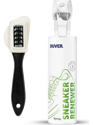 Duver 200 ml Süet ve Nubuk Ayakkabı Yenileyici Sprey Ve Nubuk Fırça