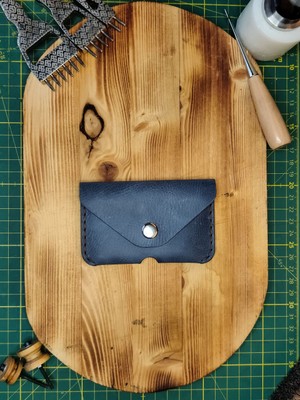 Balthazar Workshop Miquella Minimal El Yapımı Hakiki Deri Kartlık