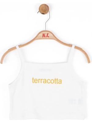 Nk Kids 36413-COTTA Bluz Ekru/sarı 8/14