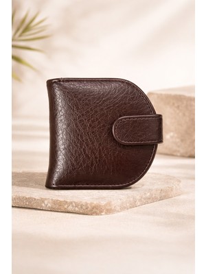 Uccello Kadın Siyah Fermuarlı Mini Cüzdan Kartlık Bozuk Para Bölmeli Şık Tasarım