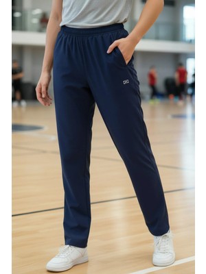 Crozwise Lycra Esnek Lacivert Erkek Spor Pantolon 2246-01