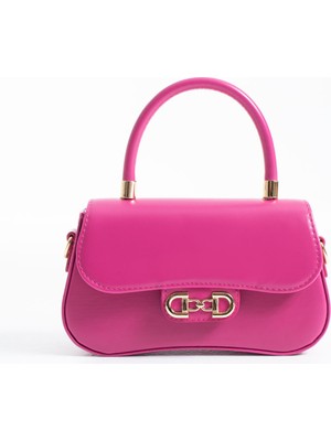 Dev 3 Adam Nçs Kapaklı Baget Çapraz El ve Omuz Kadın Çanta