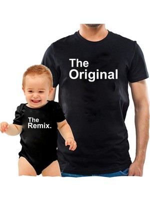 Venüs Dijital The Original The Remix Baba Oğul Kombin Tshirt Zıbın( Kombin Yapılabilir)