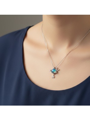 Belirtilmemiş Gökyüzü Kolye Gümüş Renk ,gezegen Kolye, Galaksi Temalı Takı, Ay Yıldız Kolye, Evren Figürlü.sevgililer Günü Hediyesi, Doğum Günü Hediyesi, Şık Gece Takısı.