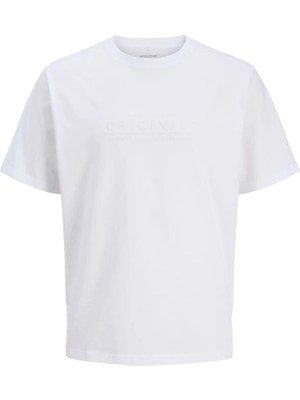 Jack & Jones Jack&jones 12290315 Jorcatskılls Mınımal  Tee 0 Yaka Kısa Kol Tsh