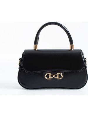 Dev 3 Adam Nçs Kapaklı Baget Çapraz El ve Omuz Kadın Çanta