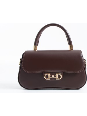 Dev 3 Adam Nçs Kapaklı Baget Çapraz El ve Omuz Kadın Çanta