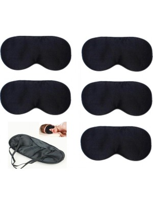 MiraLive Uyku Maskesi - Göz Bandı 5 Adet