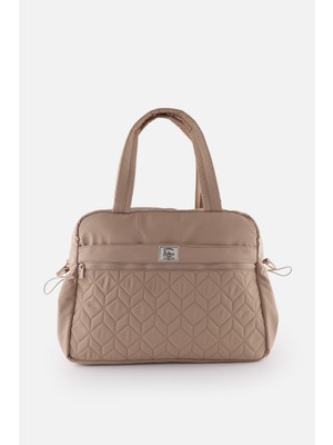 İcone Bag Spor Çanta Çok Cepli, Suluk & Biberon Bölmeli, Kapitone Detaylı, Valize Takılabilir