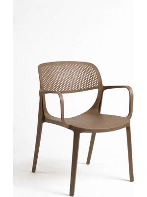 Çavdar Group Barby Cafe Kollu Koltuk 1 Adet Cafe Balkon Bahçe Koltuğu