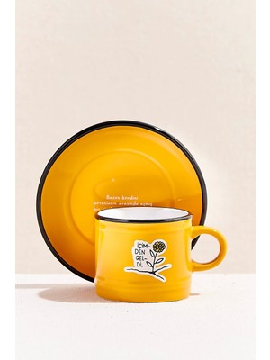Paşabahçe Hisli Şeyler Çiçek Espresso Fincanı - 1 Adet