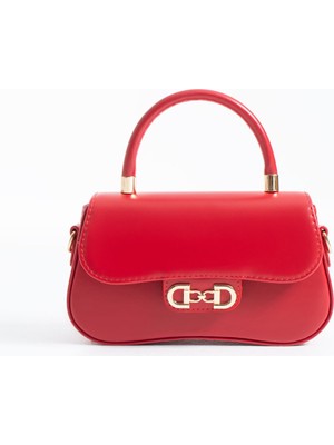 Dev 3 Adam Nçs Kapaklı Baget Çapraz El ve Omuz Kadın Çanta