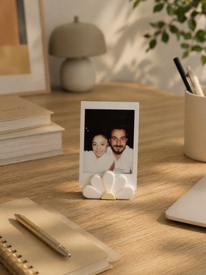 Bit Byte Brick Daisy Polaroid Fotoğraf Standı - Instax Masaüstü Fotoğraf Tutucu