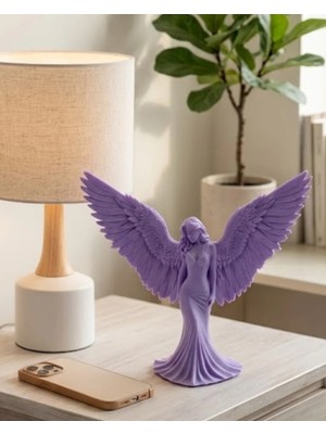 Astraltech 3D Melek Insan Lila