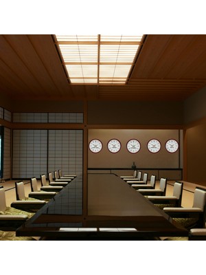 İlk El Grup Ieg™ Kırmızı 5’li Dünya Saat Seti 36 cm Zarif ve Şık