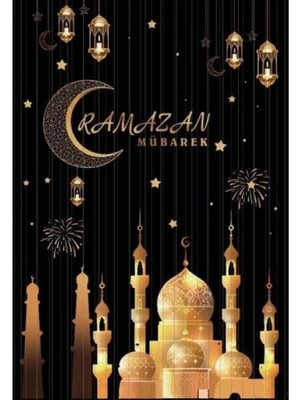 MiraLive Ramazan Metalize Perde Süs