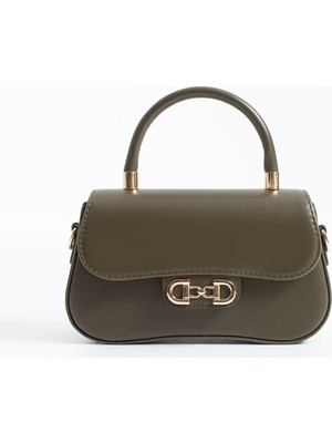 Dev 3 Adam Nçs Kapaklı Baget Çapraz El ve Omuz Kadın Çanta