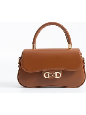 Dev 3 Adam Nçs Kapaklı Baget Çapraz El ve Omuz Kadın Çanta