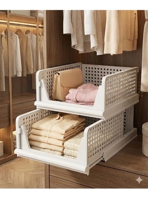 Myplas Kayar Raf Dolap Içi Düzenleyici Toplayıcı 3 Adet