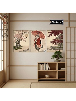 Akıllı Kağıt Statik Tutunma Özellikli Tablo - Poster Diğer (Model- 42)