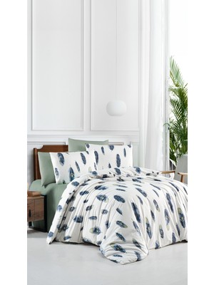 Aytunç Serin %100 Pamuklu Tek Kişilik Nevresim Takımı  160X220 cm