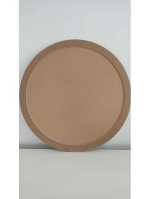 Serap İskender Painting Yuvarlak Lazer Oymalı Mdf Pano 80CM - 10 mm Kalınlık