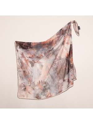 Piramit Naturel Eşarp | Fırça Darbeleri