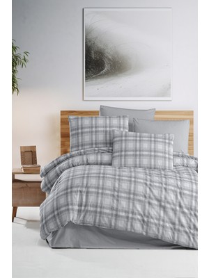 Aytunç Elvin %100 Pamuklu Çift Kişilik Nevresim Takımı 200X220 cm