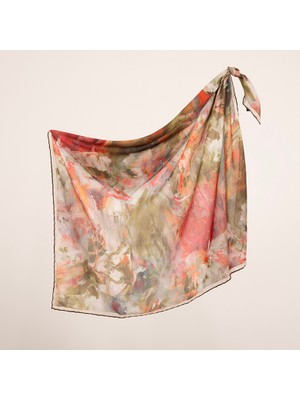 Piramit Naturel Eşarp | Fırça Darbeleri