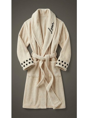 Minteks Lueur Elise 100%PAMUK Şalyaka Kadın Bornoz