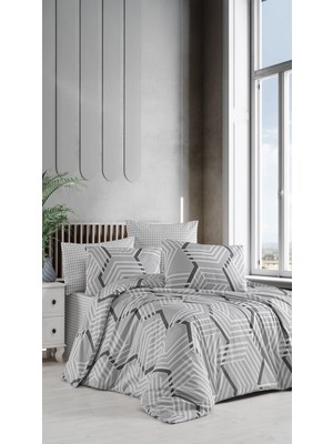 Aytunç Mila %100 Pamuklu Çift Kişilik Nevresim Takımı 200X220 cm