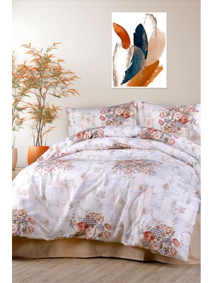 Aytunç Manolya %100 Pamuklu (Çarşafsız) Çift Kişilik Nevresim Seti 200X220 cm