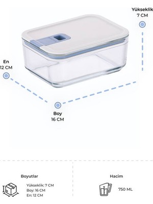 Neoflam 750 ml Perfect Seal Saklama Kabı