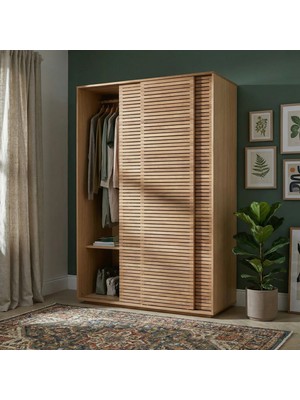 Owl Ahşap Gardırop