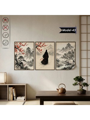Akıllı Kağıt Statik Tutunma Özellikli Tablo - Poster Diğer (Model- 43)