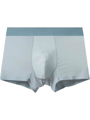 AGM Buz Ipeği (Ice Silk) Teknolojisiyle Üretilmiş, Nefes Alabilen ve Dikişsiz Erkek Boxer 2li , Erkek Boxer 2li