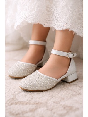 Tuğba Ortopedi 543 Kız Çocuk Topuklu Abiye Ayakkabı