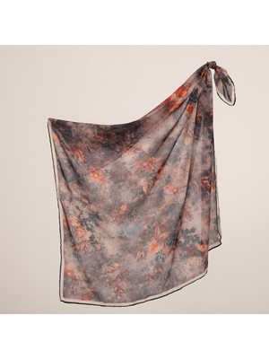 Piramit Naturel Eşarp | Solgun Bahar