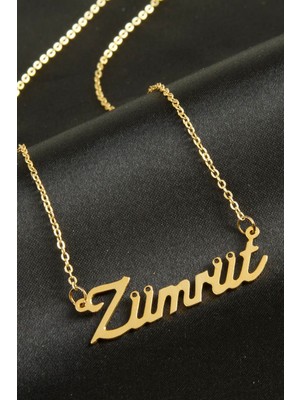 Kocadal Zümrüt Isimli Kolye (Kişiye Özel)