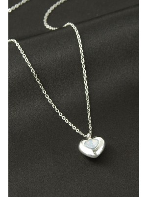 Kocadal Kalp Taşlı Kolye