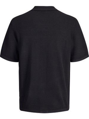 Jack & Jones Büyük Beden Resort Yaka Rahat Kalip Triko - Chris