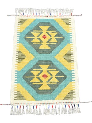 Zehra Abla Halı Yeni El Dokuma Enfes Meşhed Cerit Yörükleri Iran Yün Kilim 7248