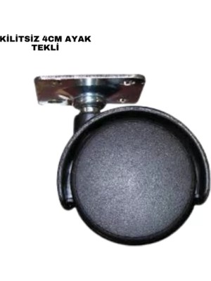 Kilitsiz 4cm Ayak Tekli Midastech
