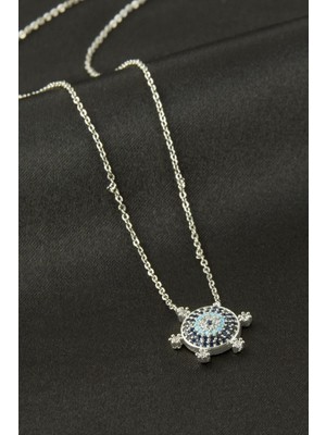 Kocadal Dümen Zirkon Taşlı Kolye