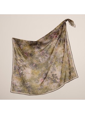 Piramit Naturel Eşarp | Solgun Bahar