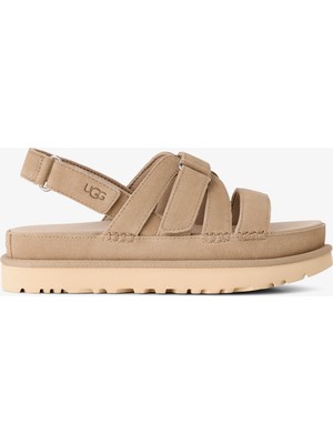 Ugg Goldenstar Gleam Kadın Krem Sandalet.mdsd