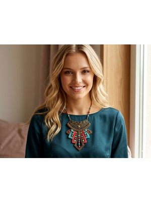 Sanatçı Yuvası Kadın Kooperatifi Kolye